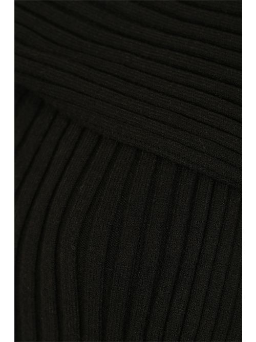 Poncho maglia e coste in viscosa NO SECRETS | 253NS067LIQUIRIZIA